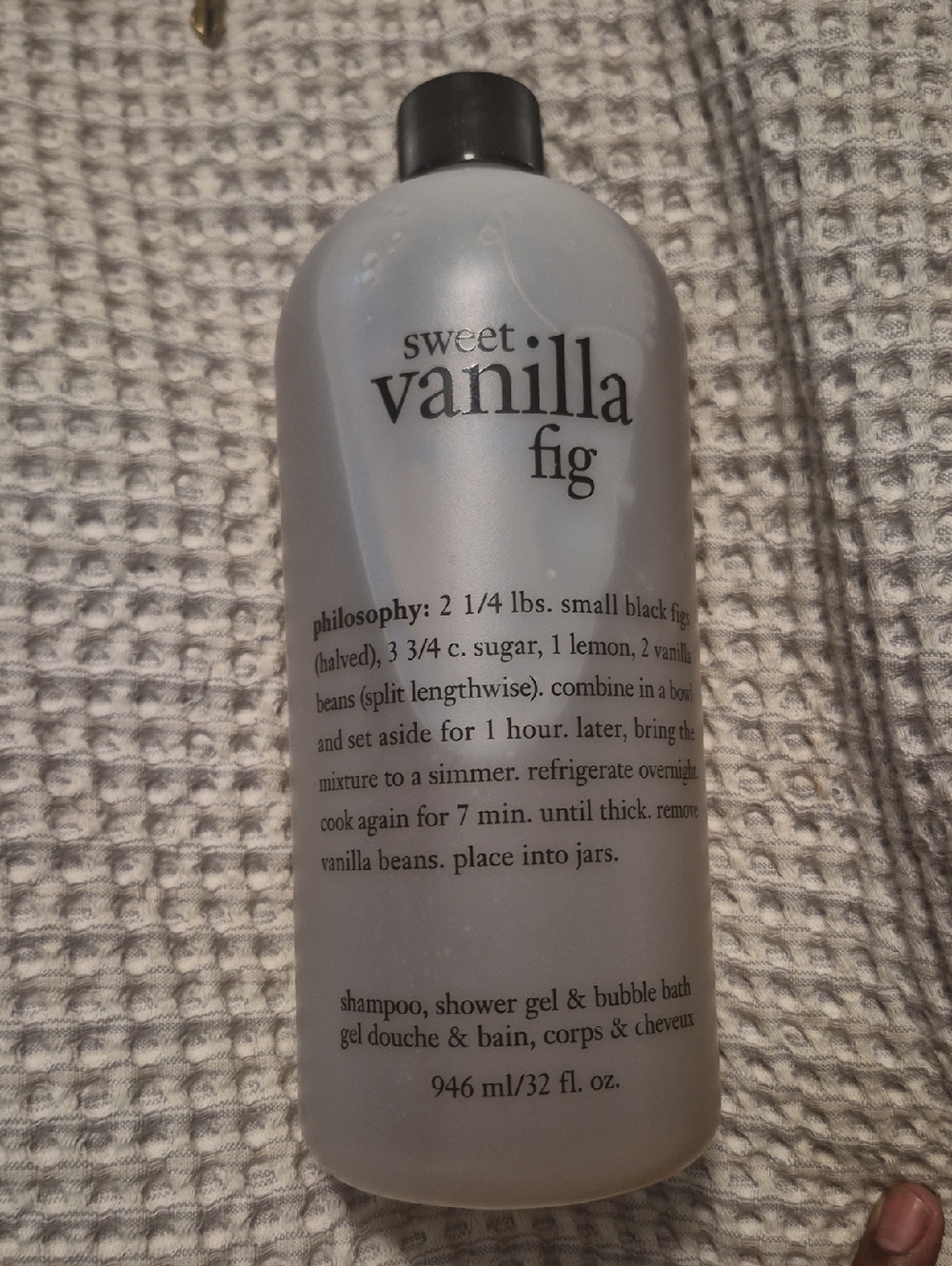 NEW Philosophy Sweet Vanilla Fig